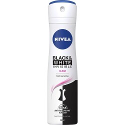 Nivea Women Invisible Black Whıte Clear Deodorant Sprey - 1