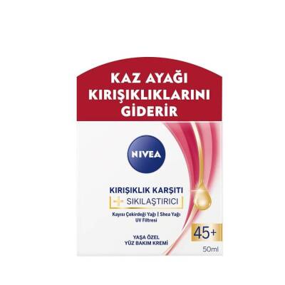 Nivea Yüz Kremi Sıkılaştırıcı- Kırışıklık Karşıtı 45 Yaş+ 50 ml - 2