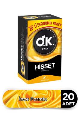 Okey Hisset Ekonomik 20'li Prezervatif 8693239219873 - 1