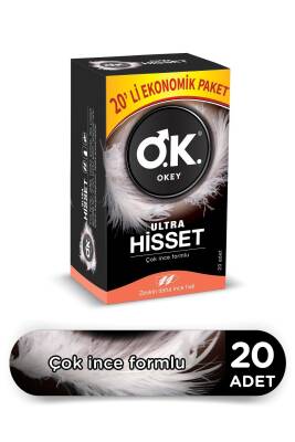 Okey Ultra Hisset 20'li Prezervatif 8690530001428 - 1