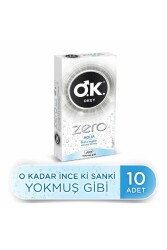 Okey Zero Aqua Prezervatif 10'lu 8690530002197 - 2