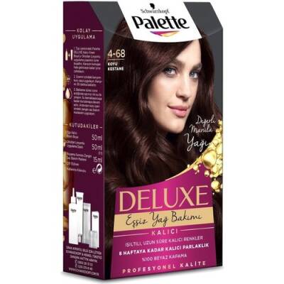 Palette Deluxe 4-68 Koyu Kestane Saç Boyası - 4