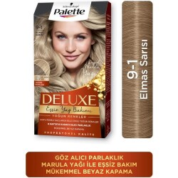 PALETTE DELUXE Deluxe Yoğun Renkler 9-1 Küllü Sarı - 1