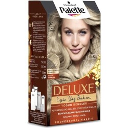 PALETTE DELUXE Deluxe Yoğun Renkler 9-1 Küllü Sarı - 4