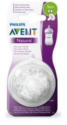 Philips Avent Natural Biberon Emziği +1 Ay 2li - 1