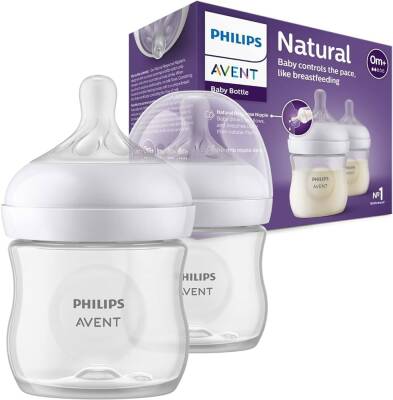 Philips Avent Natural Response PP 2'li Biberon Seti, 0+ Ay 125ml SYC900/02 - 1