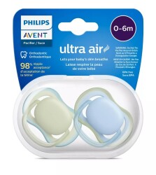 Philips Avent Ultra Air Emzik 0-6 Ay 2li SCF085/21 - 1