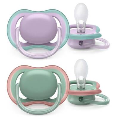 Philips Avent Ultra Air Emzik 6-18 Ay 2li Kız SCF085-16 - 2