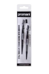 Promani Unisex Siyah Kaş Usturası 2'li - 2