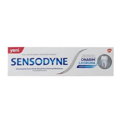 Sensodyne Onarım Koruma Beyazlatıcı Diş Macunu 75 ml - 1