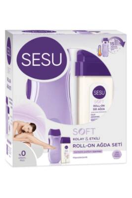 Sesu Soft Roll-on Kolay Ağda Makineli Set - 1