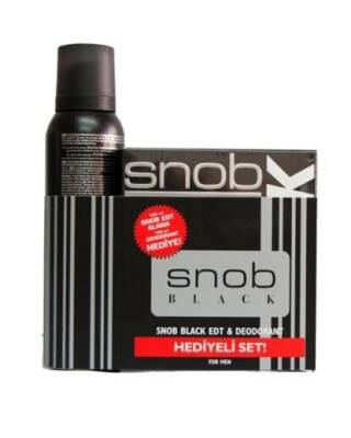 SNOB BLACK EDT+DEO HEDİYELİ KOFRE - 1