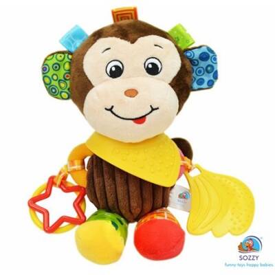 Sozzy Toys Maymun Arkadaşım Aktivite Oyuncağı - SZY130 - 1