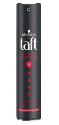 Taft Saç Spreyi Power Caffeine Mega Güçlü 5 205ml - 1