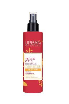 Urban Care Care Hibiscus&Shea Butter Kıvırcık ve Dalgalı Saçlara Özel Sıvı Saç Bakım Kremi-Vegan-200 ml - 1