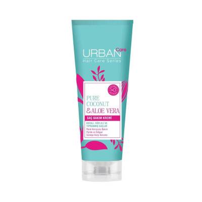 Urban Care Pure Coconut&aloe Vera Boyalı Saçlara Özel Renk Koruyucu Saç Bakım Kremi 250ml - 1