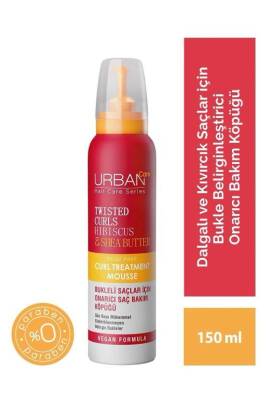 Urban Care Shake N Repair 7 / 24 Twisted Curl Hibiscus & Shea Butter 150 Ml - 1