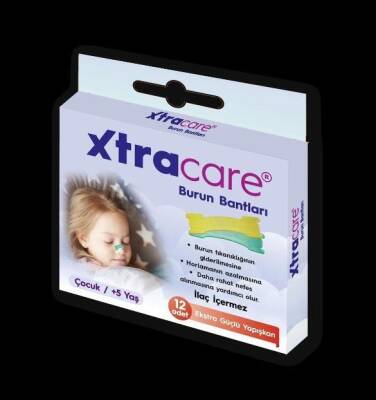 Xtracare Burun Bandı 12 Li Çocuk Boy - 1