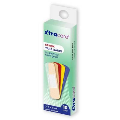 Xtracare Renklı Yarabandı 10 Lu - 1